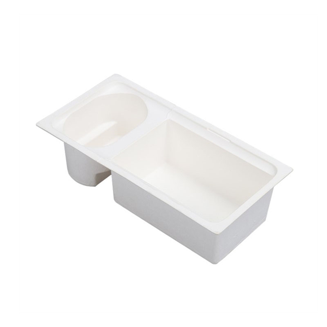 Inserts de pulpe moulés par presse humide en gros